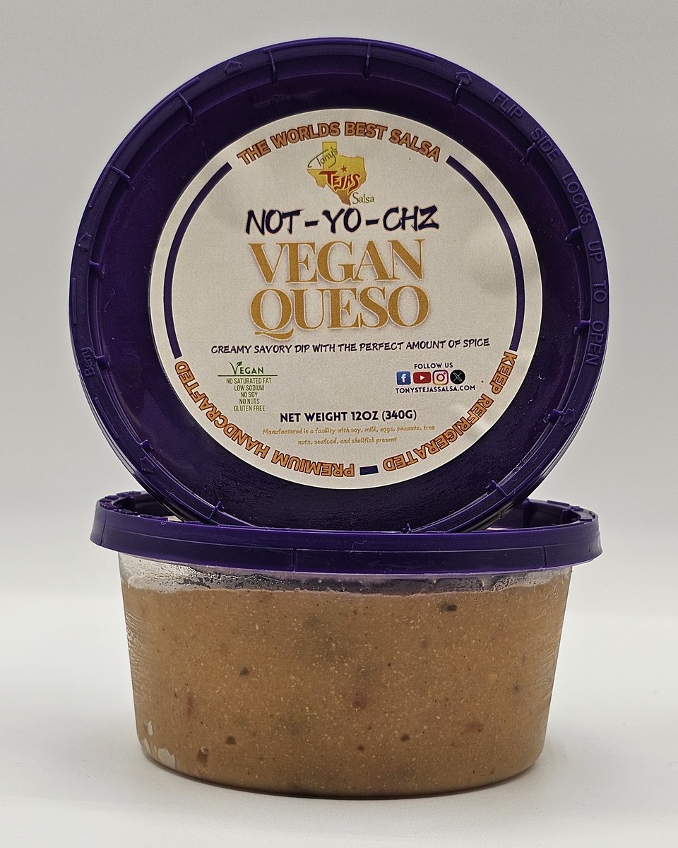 Not-Yo-Chz Vegan Queso tub