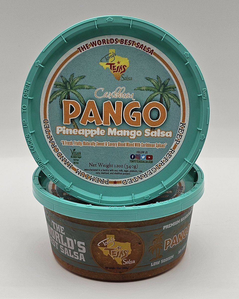 Caribbean Pango Pineapple Mango Salsa tub